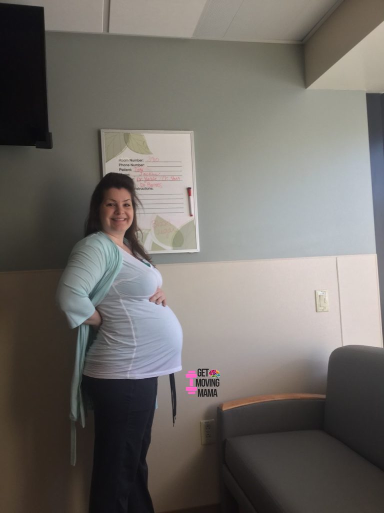 A mom in the antepartum unit of the hospital going on a NICU tour.